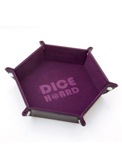 Dice Hoard Dice Tray Hex Purple RRP$26 